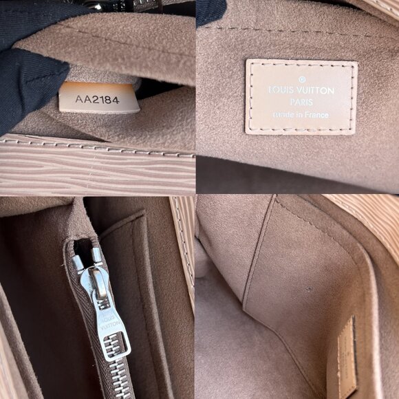 Authentic Louis Vuitton Marly Epi Beige Handbag AA8174 B0725 - Picture 12 of 16